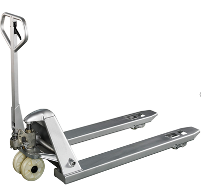 哪些行業(yè)會(huì)用到不銹鋼液壓搬運(yùn)車(chē)